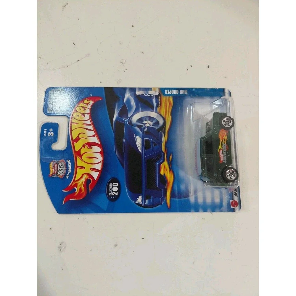 NIP Hot Wheels 2002 Main Line 1:64 DieCast Collector.com Mini Cooper Classic Car